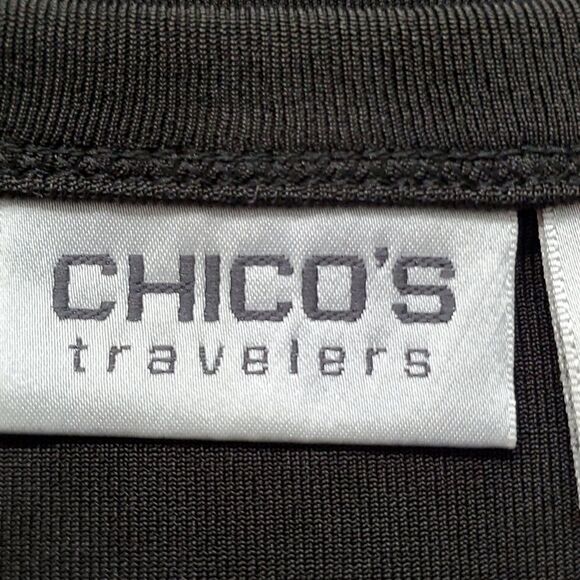 Chicos 2 pcs outfit. Skirt/tank top. Black. Top is medium (8) skirt is Small (4) - Picture 8 of 10